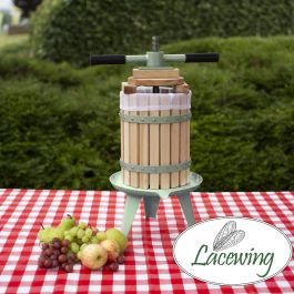 6 Liter Saftpresse mit Druckhebel für Obst, Äpfel und Weintrauben, Lacewing™